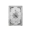 Espejo metal cristal 60x3,5x90 br jula envejecido