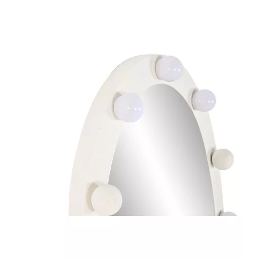 Espejo led metal 56,5x7,5x168 bombillas blanco
