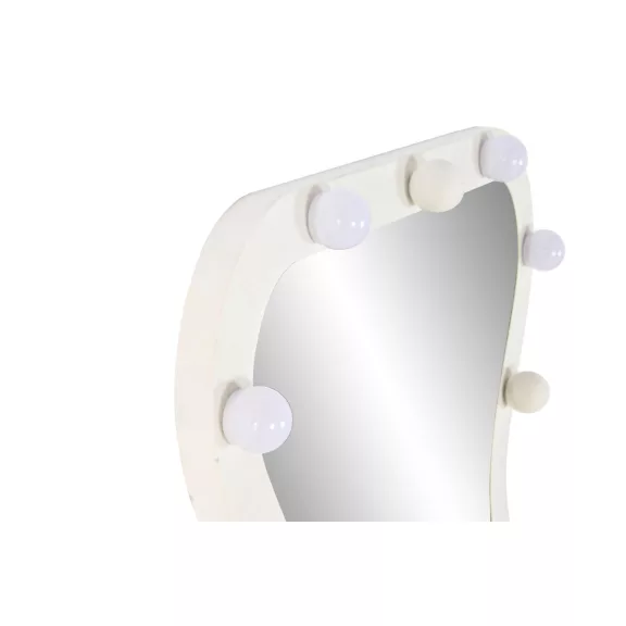 Espejo led metal 67x7,5x167 bombillas blanco