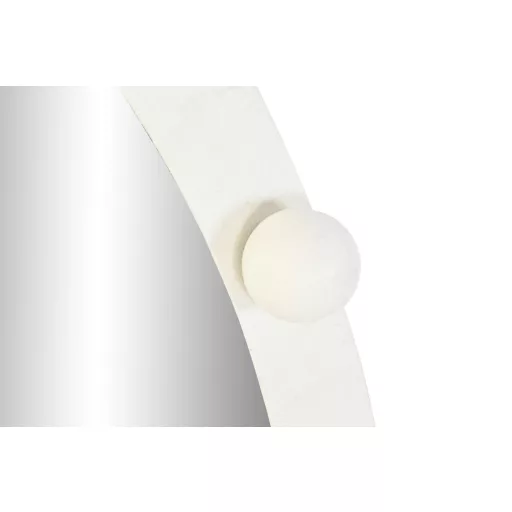 Espejo led metal 61,5x7,5x91 bombillas blanco