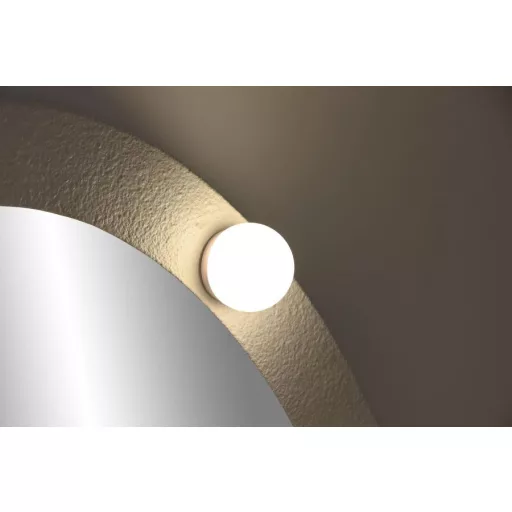 Espejo led metal 61,5x7,5x91 bombillas blanco