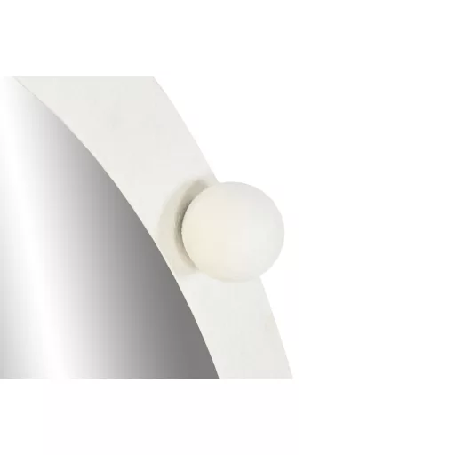 Espejo led metal 100x7,5x100 bombillas blanco