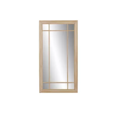 Espejo paulownia cristal 68x4x128 ventana decape