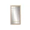 Espejo paulownia cristal 68x4x128 ventana decape