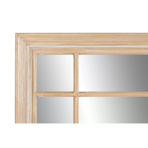 Espejo paulownia cristal 68x4x128 ventana decape