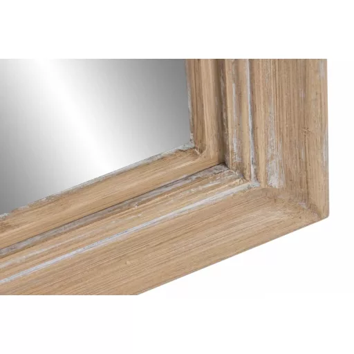 Espejo paulownia cristal 68x4x128 ventana decape