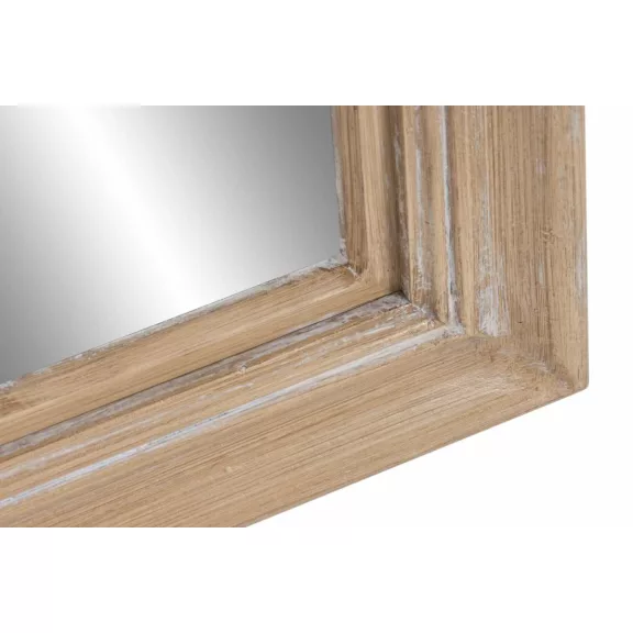 Espejo paulownia cristal 68x4x128 ventana decape