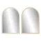 Espejo ps cristal 65,5x1,5x95 simil ratan 2 surt.