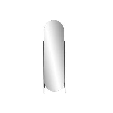 Espejo vestidor hierro cristal 50x4x170 negro