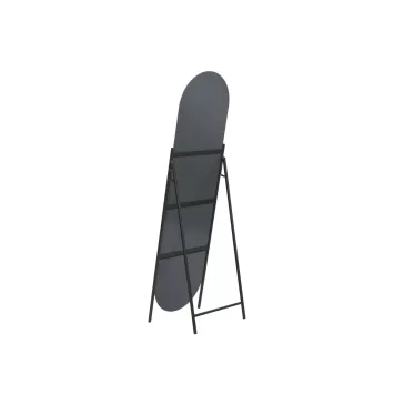Espejo vestidor hierro cristal 50x4x170 negro