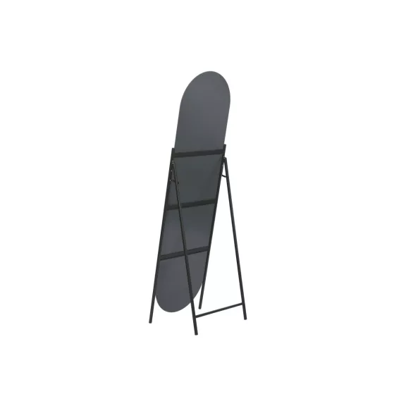 Espejo vestidor hierro cristal 50x4x170 negro