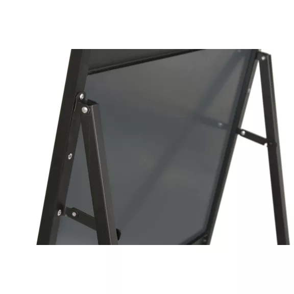 Espejo vestidor hierro cristal 50x4x170 negro
