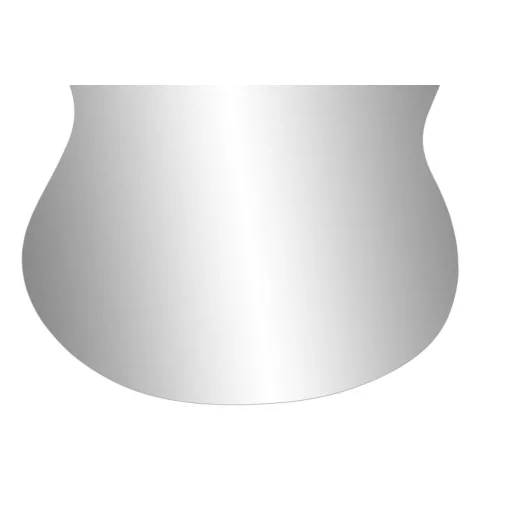 Modern LED kristálytükör 50 × 0,5 × 100 cm