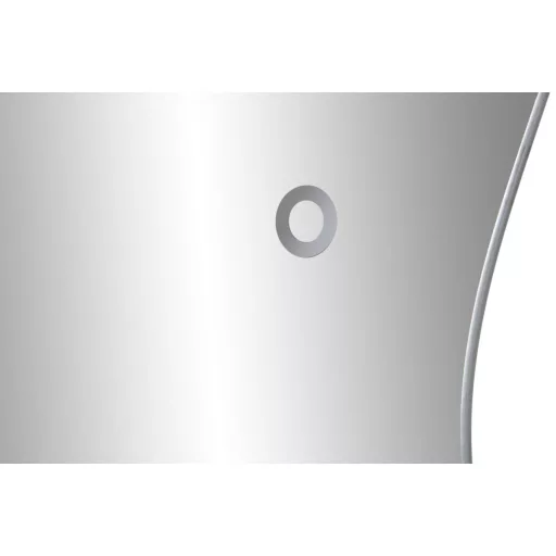 Modern LED kristálytükör 50 × 0,5 × 100 cm