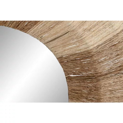 Espejo ratan metal 87x8x87 natural