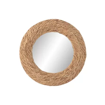 Espejo jacinto de agua 80x6x80 natural