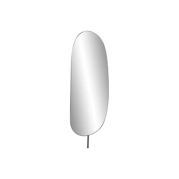 Espejo vestidor hierro cristal 61x53,5x190 pared