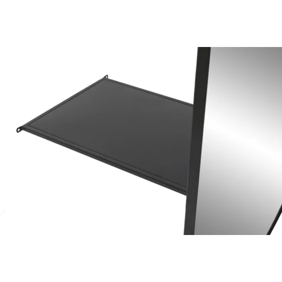 Espejo vestidor hierro cristal 61x53,5x190 pared
