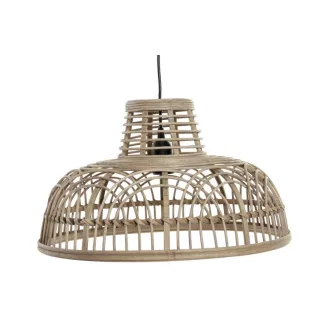 Lámpa mennyezeti rattan 44x44x25,5 természetes