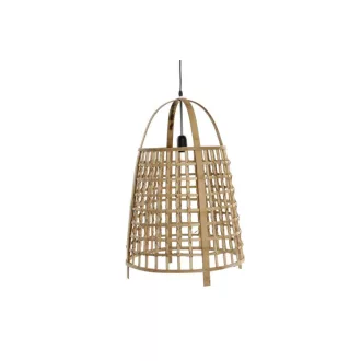 Lámpa mennyezeti rattan 42x42x61 természetes
