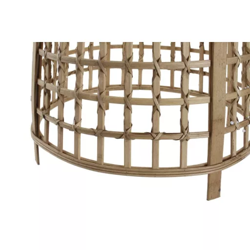 Lámpa mennyezeti rattan 42x42x61 természetes