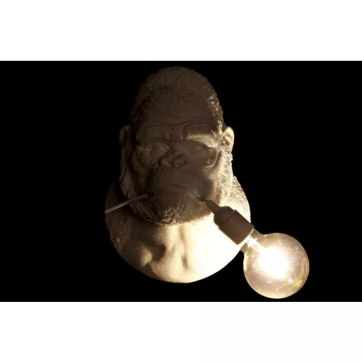 Lámpa műgyanta 22,5x19,5x32 gorilla 2 féle