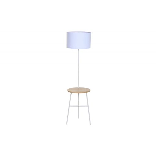 Lámpa álló fém fa 40x65x152 asztal természetes