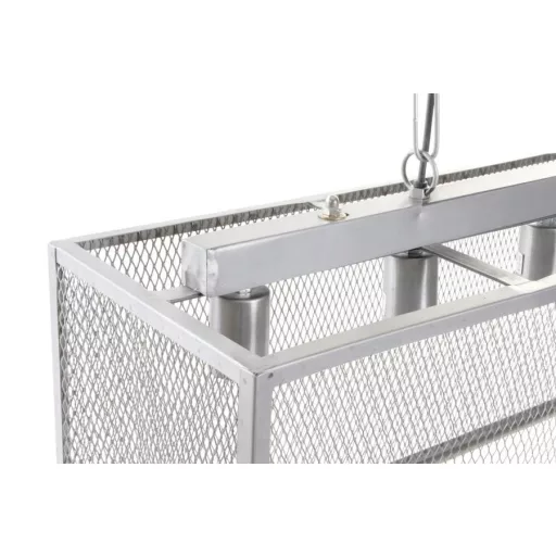 Lámpa mennyezeti fém 80x26x30 szürke