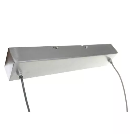 Lámpa mennyezeti fém 80x26x30 szürke