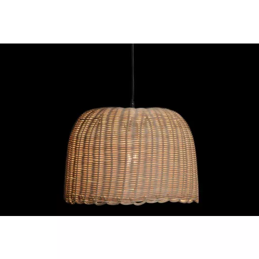 Lámpa mennyezeti rattan 39x39x30