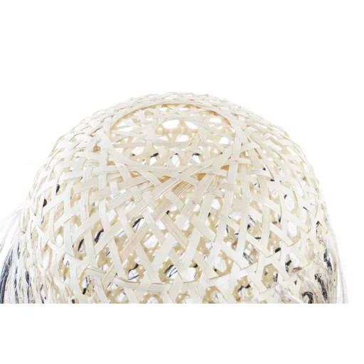 Búra bambusz 34x34x50 természetes barna