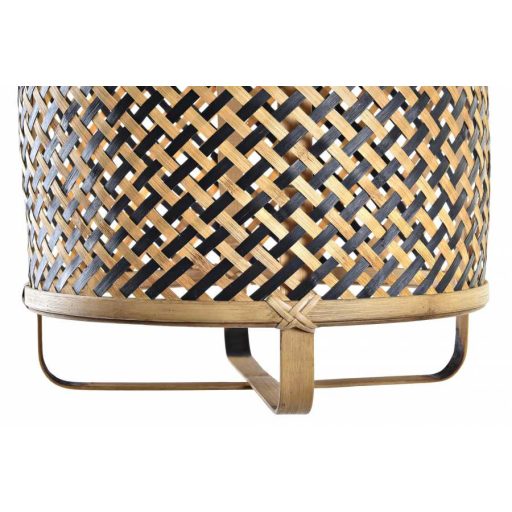 Lámpa mennyezeti rattan 36x36x48 természetes barna