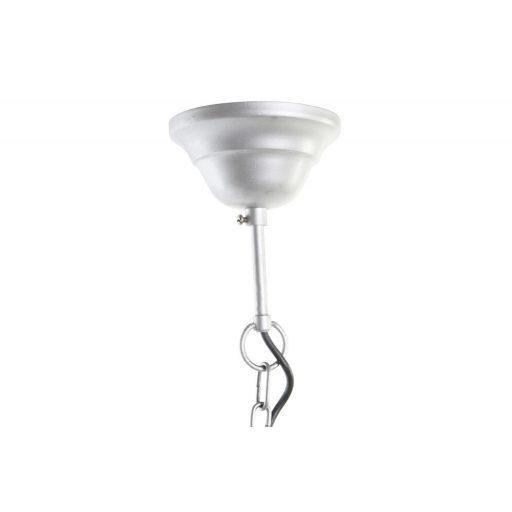 Lámpa, mennyezeti, vas, mango, 41x41x40, kopott