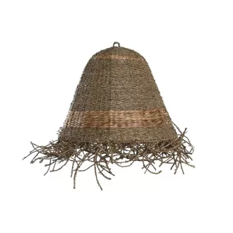 Lámpabúra seagrass 56x56x52 természetes
