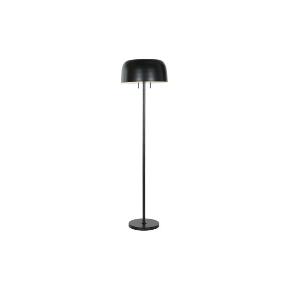Lámpa álló fém 43x43x140 gomba alak fekete