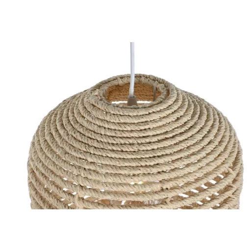 Lámpa mennyezeti rattan 30x30x65 cm natúr