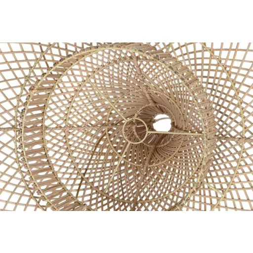 Lámpabúra szett rattan 80x80x75 cm natúr s/3