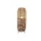 Lámpa álló rattan, fém 23x23x65 cm barna