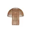 Lámpa asztali rattan 50x50x51 cm barna