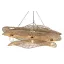 Lámpa mennyezeti rattan 120x82x32 cm natúr