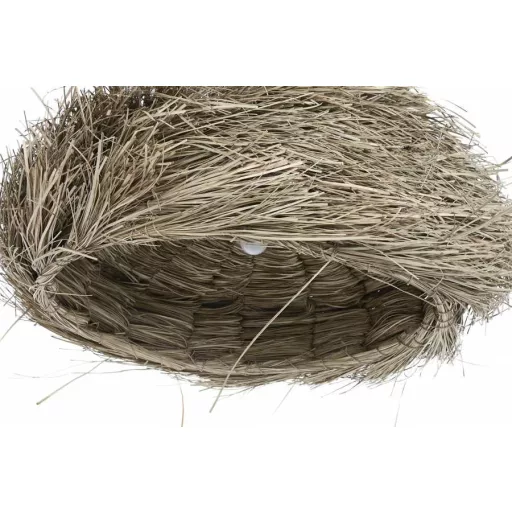 Lámpa mennyezeti raffia 70x70x33 cm natúr
