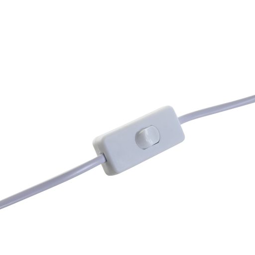 Lámpa asztali porcelán 40x40x57 cm fehér