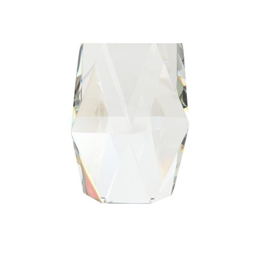 Lámpa asztali üveg 23x23x50 cm átlátszó