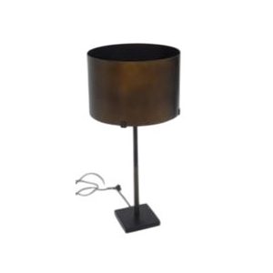 Lámpa asztali fém 40x40x80 cm bronz