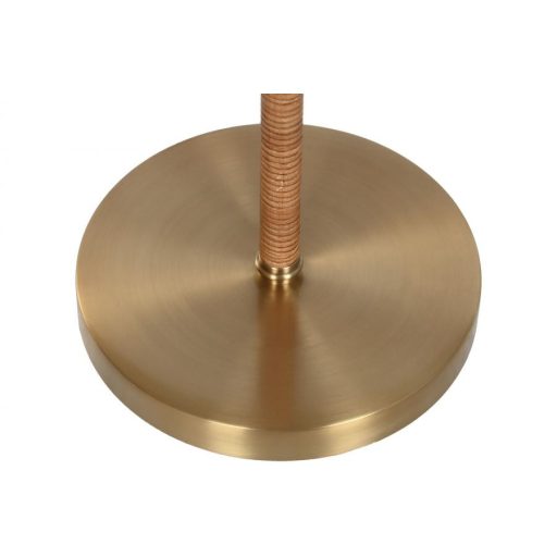 Állólámpa réz 28x42x152 cm bézs