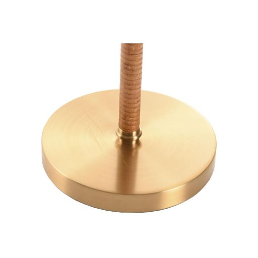 Lámpa asztali réz 35x35x80 cm fehér