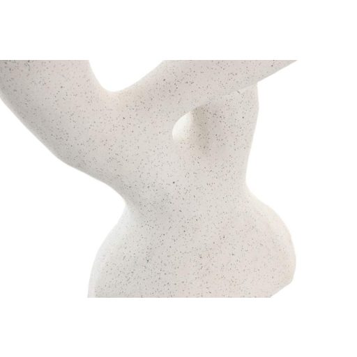 Lámpa asztali kerámia 33x11x42 cm törtfehér