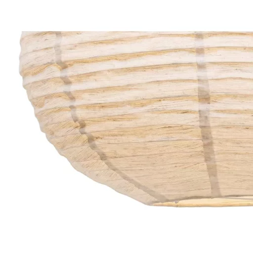 Lampara techo yute 55x55x60 natural crudo