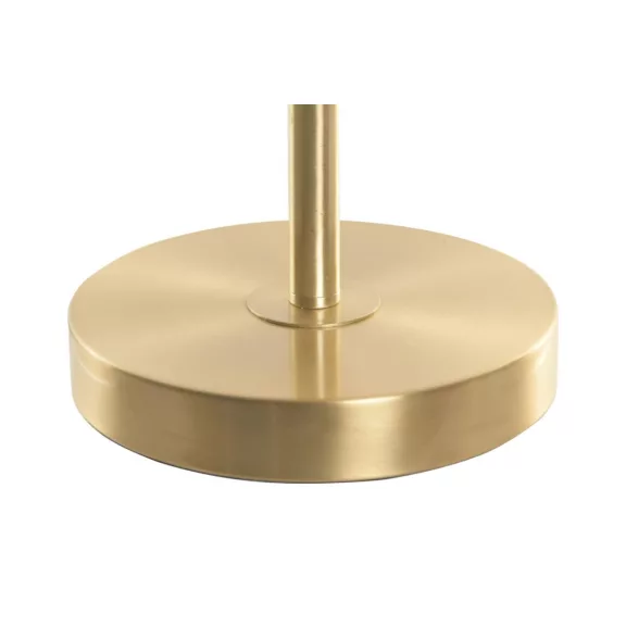 Lampara sobremesa cristal metal 24x24x58 bolas