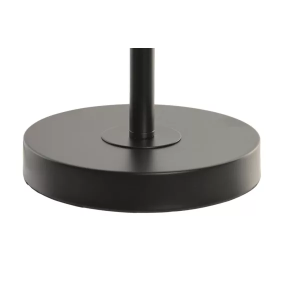 Lampara sobremesa metal cristal 24x24x68 bolas
